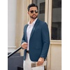 image:imageCOOFANDY Mens Casual Blazer Lightweight Sport Coats Two Buttons Slim Fit Suit Jacket for Business Wedding DressBlue