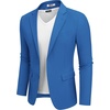 image:imageCOOFANDY Mens Casual Blazer Lightweight Sport Coats Two Buttons Slim Fit Suit Jacket for Business Wedding DressRoyal Blue
