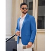 image:imageCOOFANDY Mens Casual Blazer Lightweight Sport Coats Two Buttons Slim Fit Suit Jacket for Business Wedding DressRoyal Blue