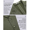 image:imageCOOFANDY Mens Casual Blazer Lightweight Unlined Sport Coat Regular Fit Two Button Suit JacketArmy Green
