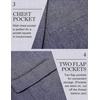 image:imageCOOFANDY Mens Casual Blazer Lightweight Unlined Sport Coat Regular Fit Two Button Suit JacketBlue