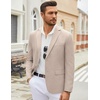 image:imageCOOFANDY Mens Casual Blazer Lightweight Unlined Sport Coat Regular Fit Two Button Suit JacketChampagne
