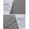 image:imageCOOFANDY Mens Casual Blazer Lightweight Unlined Sport Coat Regular Fit Two Button Suit JacketGray