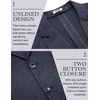 image:imageCOOFANDY Mens Casual Blazer Lightweight Unlined Sport Coat Regular Fit Two Button Suit JacketNavy Blue