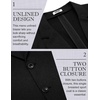 image:imageCOOFANDY Mens Casual Blazer Lightweight Unlined Sport Coat Regular Fit Two Button Suit JacketSolid Blazer  Black