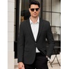 image:imageCOOFANDY Mens Casual Blazer One Button Lightweight Sport Coats Slim Fit Suit Jacket for Wedding Prom Party BusinessBlack
