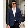image:imageCOOFANDY Mens Casual Blazer One Button Lightweight Sport Coats Slim Fit Suit Jacket for Wedding Prom Party BusinessDark Blue