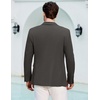 image:imageCOOFANDY Mens Casual Blazer One Button Lightweight Sport Coats Slim Fit Suit Jacket for Wedding Prom Party BusinessDark Gray