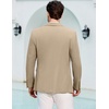 image:imageCOOFANDY Mens Casual Blazer One Button Lightweight Sport Coats Slim Fit Suit Jacket for Wedding Prom Party BusinessLight Khaki