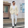 image:imageCOOFANDY Mens Casual Blazer One Button Sport Coat Lightweight Business Suit JacketBeige