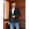 image:imageCOOFANDY Mens Casual Blazer One Button Sport Coat Lightweight Business Suit JacketBlack