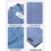 image:imageCOOFANDY Mens Casual Blazer One Button Sport Coat Lightweight Business Suit JacketBlue