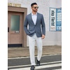 image:imageCOOFANDY Mens Casual Blazer One Button Sport Coat Lightweight Business Suit JacketDark Blue