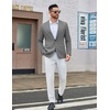 image:imageCOOFANDY Mens Casual Blazer One Button Sport Coat Lightweight Business Suit JacketDark Grey