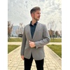 image:imageCOOFANDY Mens Casual Blazer One Button Sport Coat Lightweight Business Suit JacketLinen Grey