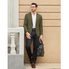 image:imageCOOFANDY Mens Casual Blazer One Button Sport Coat Slim Fit Lightweight Suit Blazer JacketArmy Green