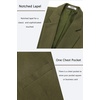 image:imageCOOFANDY Mens Casual Blazer One Button Sport Coat Slim Fit Lightweight Suit Blazer JacketArmy Green
