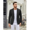 image:imageCOOFANDY Mens Casual Blazer One Button Sport Coat Slim Fit Lightweight Suit Blazer JacketBlack