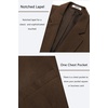 image:imageCOOFANDY Mens Casual Blazer One Button Sport Coat Slim Fit Lightweight Suit Blazer JacketBrown