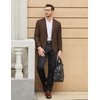 image:imageCOOFANDY Mens Casual Blazer One Button Sport Coat Slim Fit Lightweight Suit Blazer JacketBrown