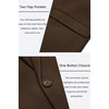image:imageCOOFANDY Mens Casual Blazer One Button Sport Coat Slim Fit Lightweight Suit Blazer JacketBrown