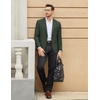 image:imageCOOFANDY Mens Casual Blazer One Button Sport Coat Slim Fit Lightweight Suit Blazer JacketDeep Green