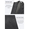 image:imageCOOFANDY Mens Casual Blazer One Button Sport Coat Slim Fit Lightweight Suit Blazer JacketDeep Grey