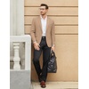 image:imageCOOFANDY Mens Casual Blazer One Button Sport Coat Slim Fit Lightweight Suit Blazer JacketKhaki