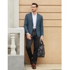 image:imageCOOFANDY Mens Casual Blazer One Button Sport Coat Slim Fit Lightweight Suit Blazer JacketLight Blue