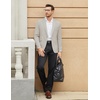 image:imageCOOFANDY Mens Casual Blazer One Button Sport Coat Slim Fit Lightweight Suit Blazer JacketLight Khaki