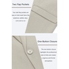 image:imageCOOFANDY Mens Casual Blazer One Button Sport Coat Slim Fit Lightweight Suit Blazer JacketLight Khaki