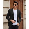 image:imageCOOFANDY Mens Casual Blazer Slim Fit Lightweight Sport Coat Two Button Suit JacketBlack