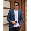 image:imageCOOFANDY Mens Casual Blazer Slim Fit Lightweight Sport Coat Two Button Suit JacketBlue