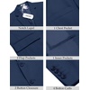 image:imageCOOFANDY Mens Casual Blazer Slim Fit Lightweight Sport Coat Two Button Suit JacketBlue