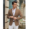image:imageCOOFANDY Mens Casual Blazer Slim Fit Lightweight Sport Coat Two Button Suit JacketBrown