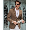 image:imageCOOFANDY Mens Casual Blazer Slim Fit Lightweight Sport Coat Two Button Suit JacketBrown