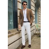 image:imageCOOFANDY Mens Casual Blazer Slim Fit Lightweight Sport Coat Two Button Suit JacketBrown