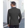 image:imageCOOFANDY Mens Casual Blazer Slim Fit Lightweight Sport Coat Two Button Suit JacketDark Grey