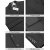 image:imageCOOFANDY Mens Casual Blazer Slim Fit Lightweight Sport Coat Two Button Suit JacketDark Grey