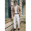 image:imageCOOFANDY Mens Casual Blazer Slim Fit Lightweight Sport Coat Two Button Suit JacketKhaki