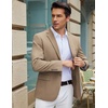 image:imageCOOFANDY Mens Casual Blazer Slim Fit Lightweight Sport Coat Two Button Suit JacketKhaki