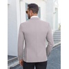 image:imageCOOFANDY Mens Casual Blazer Slim Fit Lightweight Sport Coat Two Button Suit JacketLight Grey
