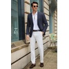 image:imageCOOFANDY Mens Casual Blazer Slim Fit Lightweight Sport Coat Two Button Suit JacketNavy Blue