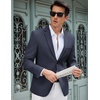 image:imageCOOFANDY Mens Casual Blazer Slim Fit Lightweight Sport Coat Two Button Suit JacketNavy Blue