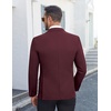 image:imageCOOFANDY Mens Casual Blazer Slim Fit Lightweight Sport Coat Two Button Suit JacketRed