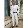 image:imageCOOFANDY Mens Casual Blazer Slim Fit Lightweight Sport Coat Two Button Suit JacketWhite