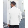 image:imageCOOFANDY Mens Casual Blazer Slim Fit Lightweight Sport Coat Two Button Suit JacketWhite