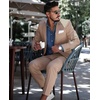 image:imageCOOFANDY Mens Casual Blazer Slim Fit Sport Coats One Button Business Suit JacketKhaki