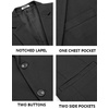 image:imageCOOFANDY Mens Casual Blazer Slim Fit Sport Coats Two Button Knit Textured Suit JacketDark Grey
