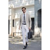image:imageCOOFANDY Mens Casual Blazer Slim Fit Sport Coats Two Button Knit Textured Suit JacketLight Grey